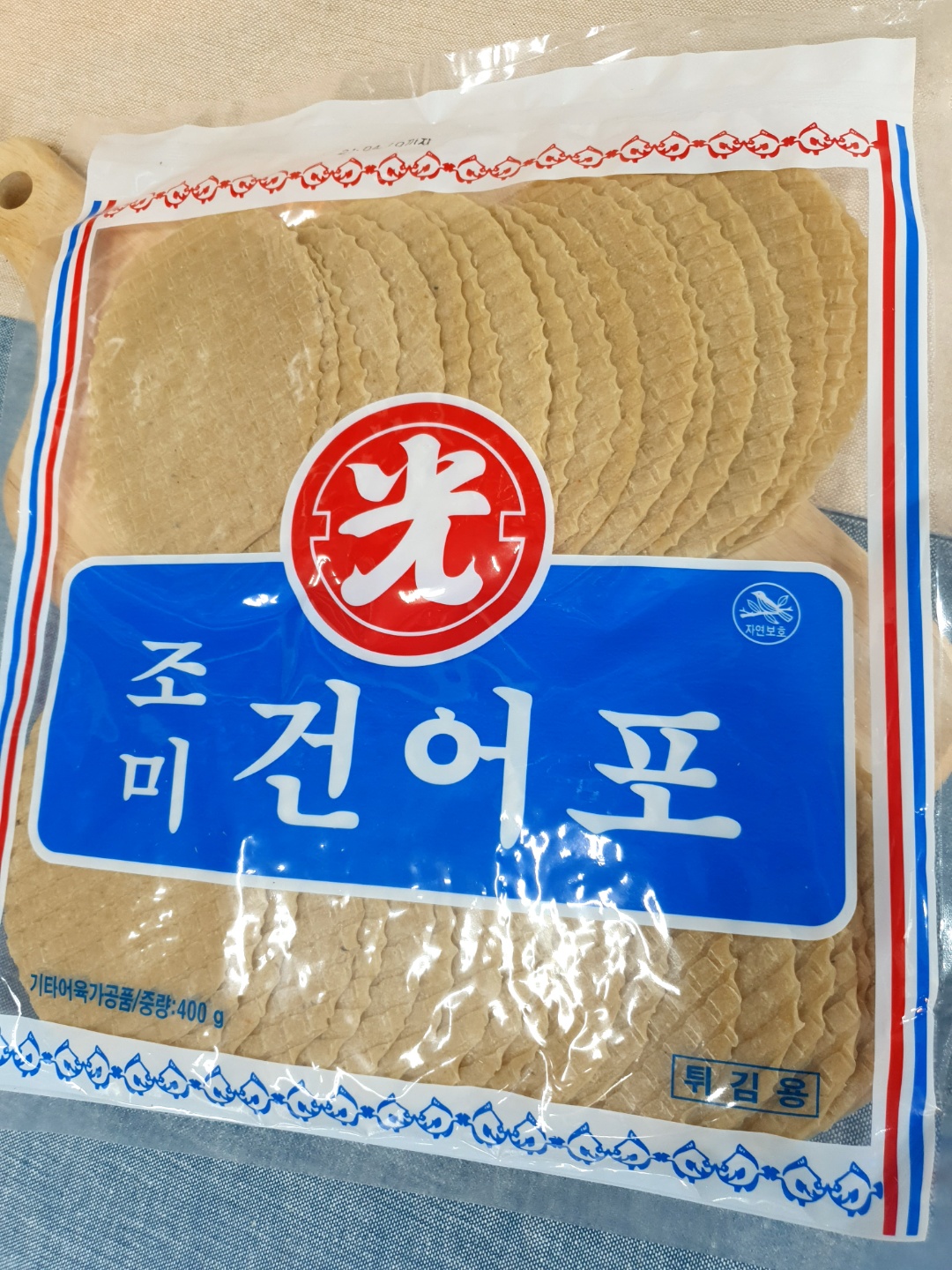 엄마멸치 튀김쥐포 조미건어포 쥐포튀김 호프안주 400g, 3개 - 상세 이미지 2