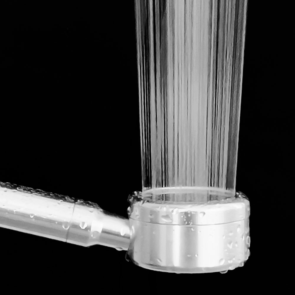 크리썸 알루미늄 샤워기 헤드 강력 수압 상승 절수 고압 마이크로필터 욕실