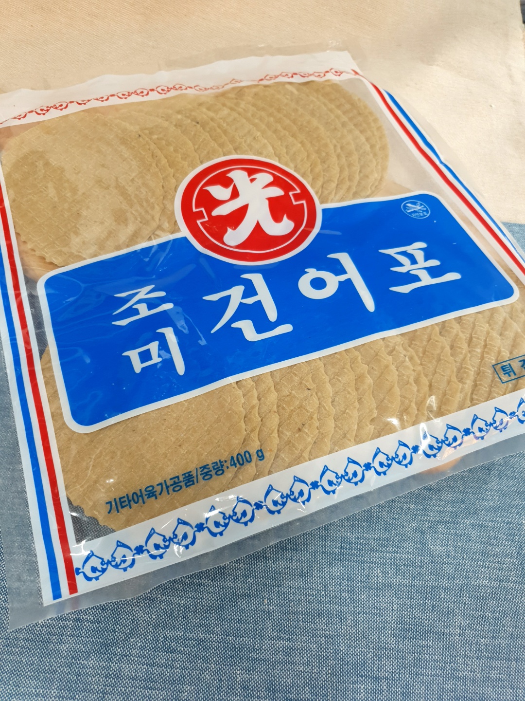 마른총각 튀김쥐포 조미건어포 쥐포튀김 호프안주 400g, 1개 - 메인 이미지