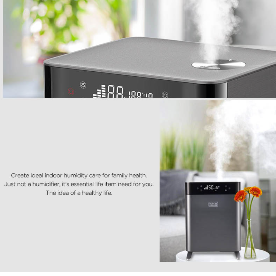 세척쉬운가습기 아기 습도조절가습기 회사 거실 가습기 4.3L