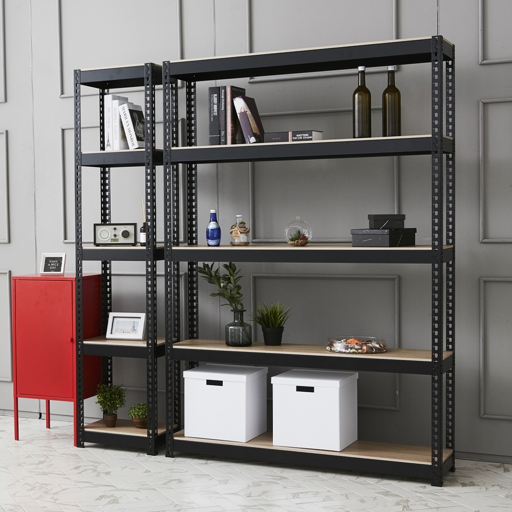 울트라랙 베란다 철제선반 무볼트 조립식 정리 30X30X60 (기본4단) - 상세 이미지 5