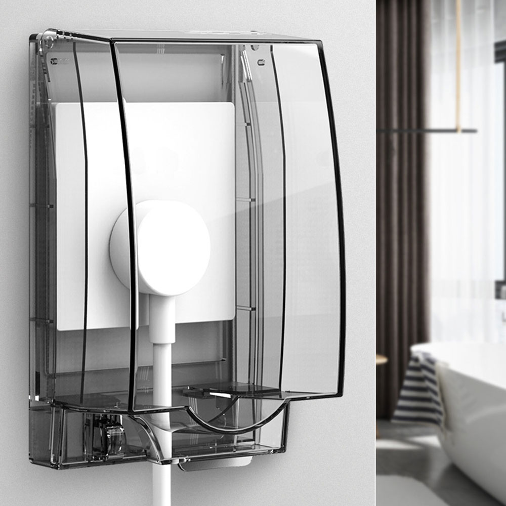 무타공 난연 콘센트커버 화장실 방수 콘센트 덮개 박스 전기 스위치 콘센트... 실사용 후기 | 효과 있을까? - 대표 이미지