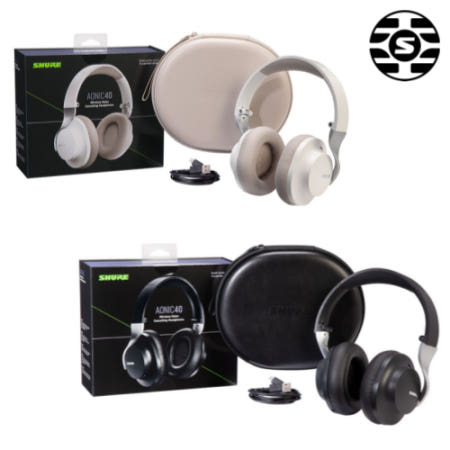 슈어 에이오닉 40 Shure AONIC 40 무선 노이즈 캔슬링 헤드폰