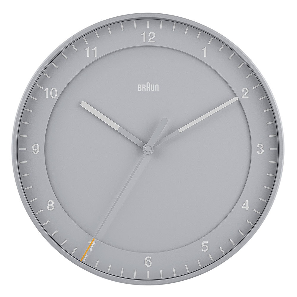 브라운 BC17G 무소음 벽시계 지름 30cm