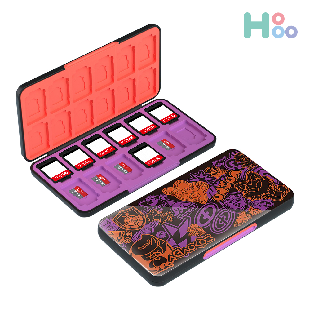 닌텐도스위치 칩케이스 타이틀 보관함 스칼렛바이올렛 24P - 상세 이미지 2