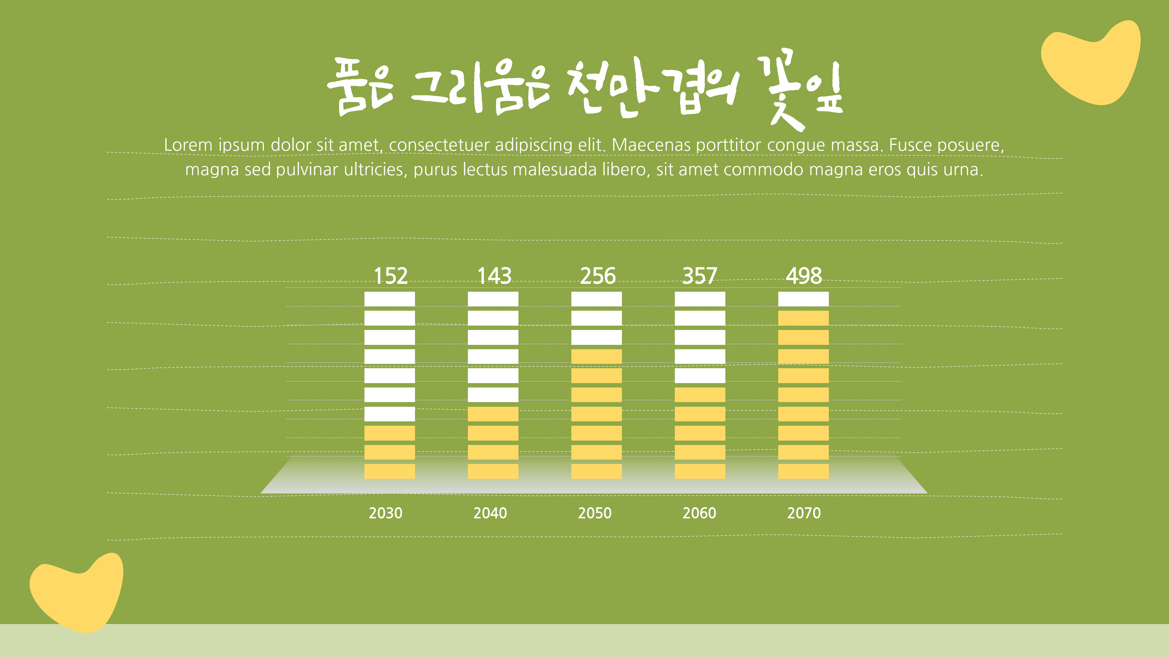724 그린 칼라 녹색 배경의 감성적인 ppt 템플릿-발표 피피티 템플릿 - 상세 이미지 5