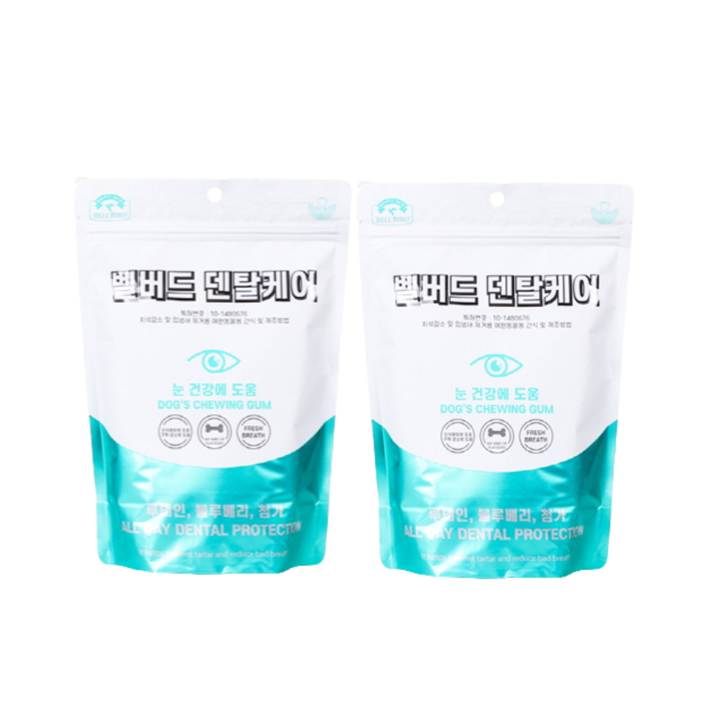 치석제거 저 알러지 강아지 덴탈껌 눈건강 1+1 - 상품 이미지