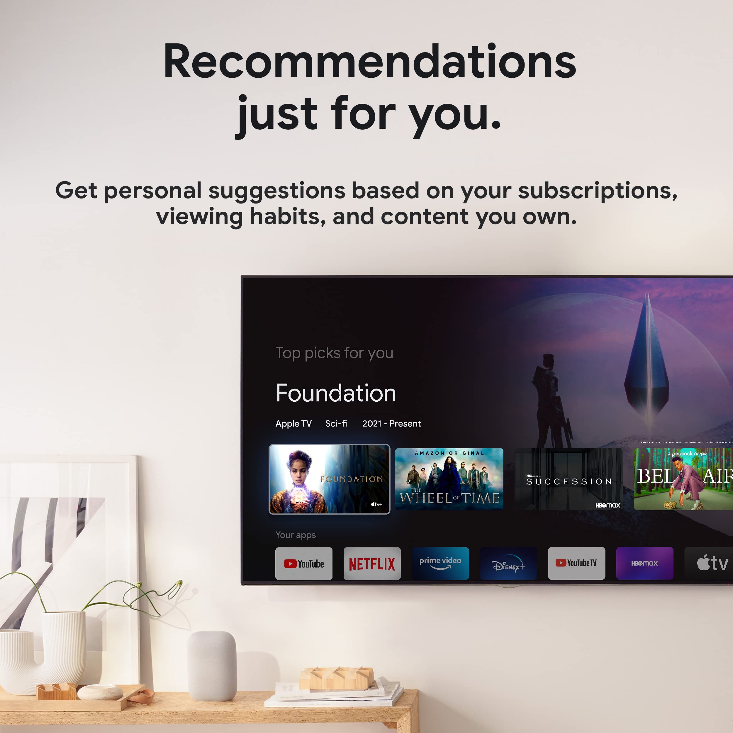 구글 크롬캐스트 4세대 4K Google Chromecast 스마트 TV 4k화질 화이트 상품 이미지