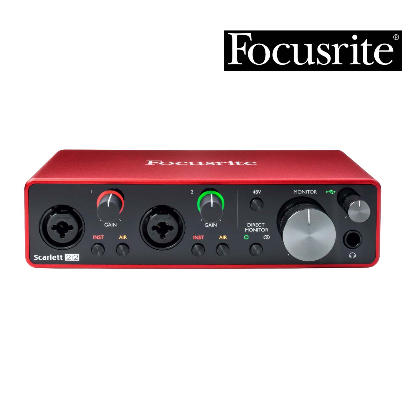 Focusrite Scarlett 포커스라이트 스칼렛 2i2 3세대 오디오 인터페이스 오인페