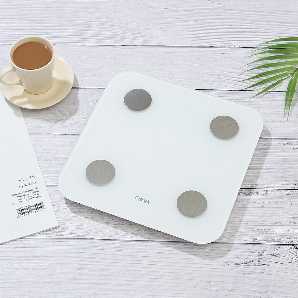 노바리빙 스마트 체지방 체중계 N19 체지방 몸무게 체지방률 측정기 BIA칩