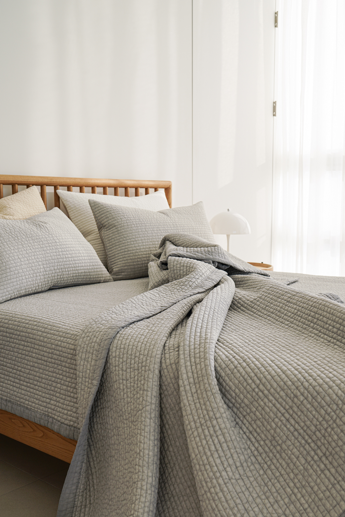 오가니크라프트 양면 100수 고밀도 순면 먼지없는 침대패드 SS