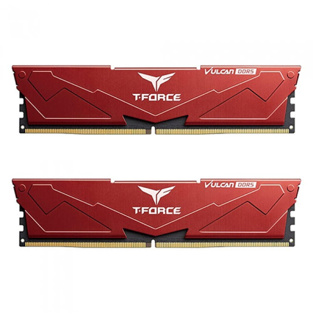 TeamGroupT-ForceDDR5-6400CL34VulcanRed패키지(64GB(32Gx2)):레오솔루션