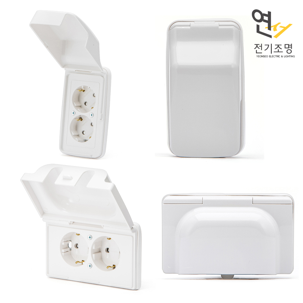 제일 디아트 3구 스위치 커버 전등 스위치 단로 화이트