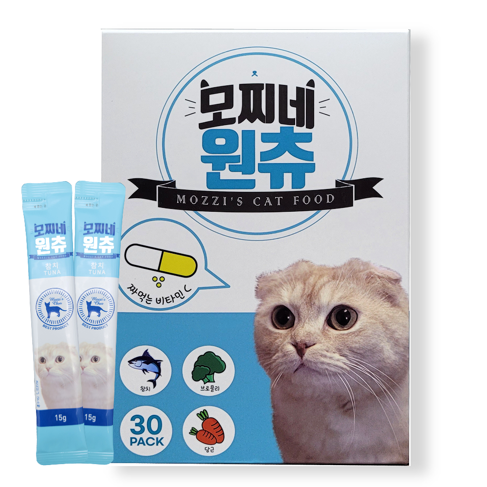 짜먹는 비타민 C 모찌네 원츄 닭가슴살, 15g, 30개 - 상세 이미지 3