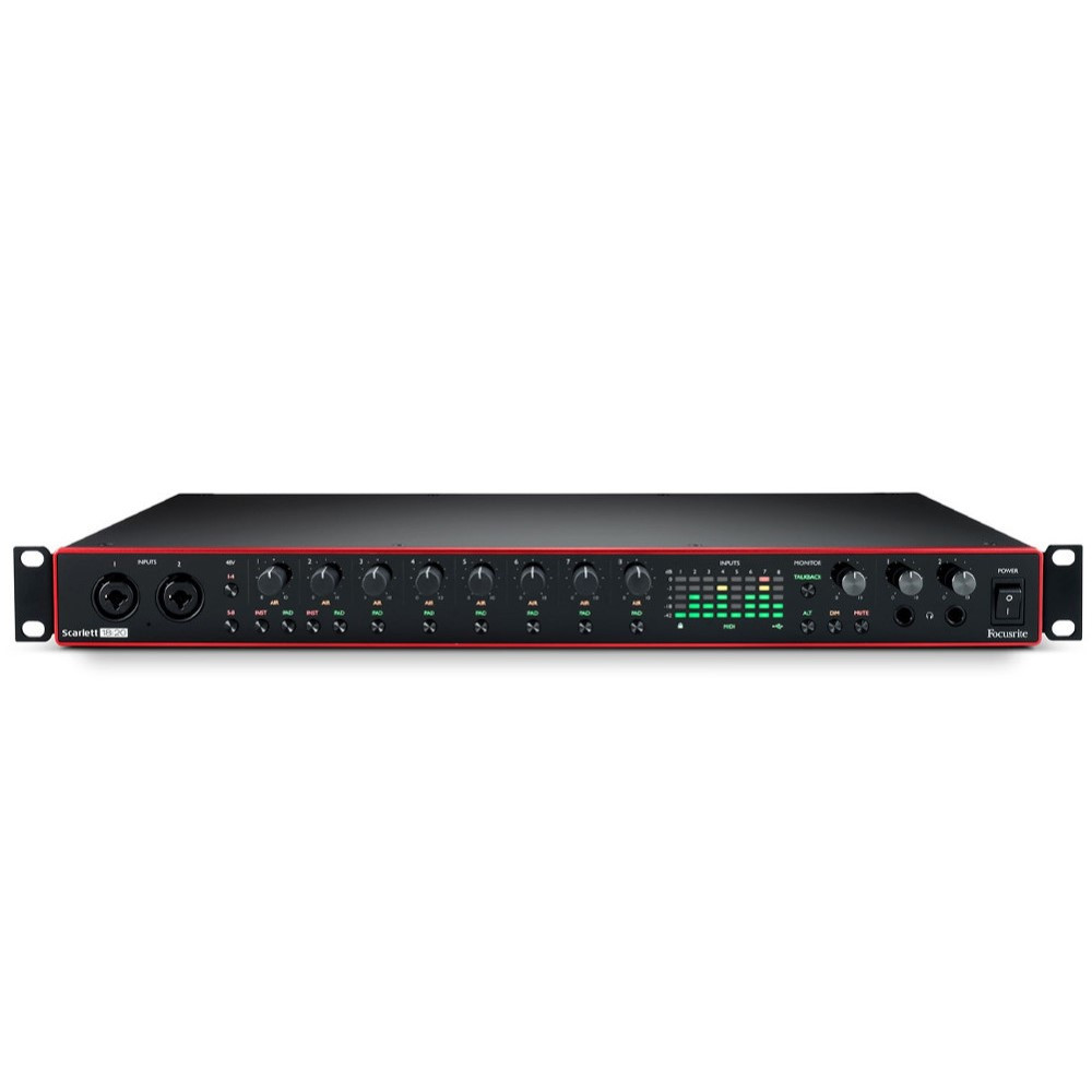 Focusrite Scarlett 18i20 3rd 스칼렛 8채널 오디오 인터페이스 오인페 드럼 - 상세 이미지 2
