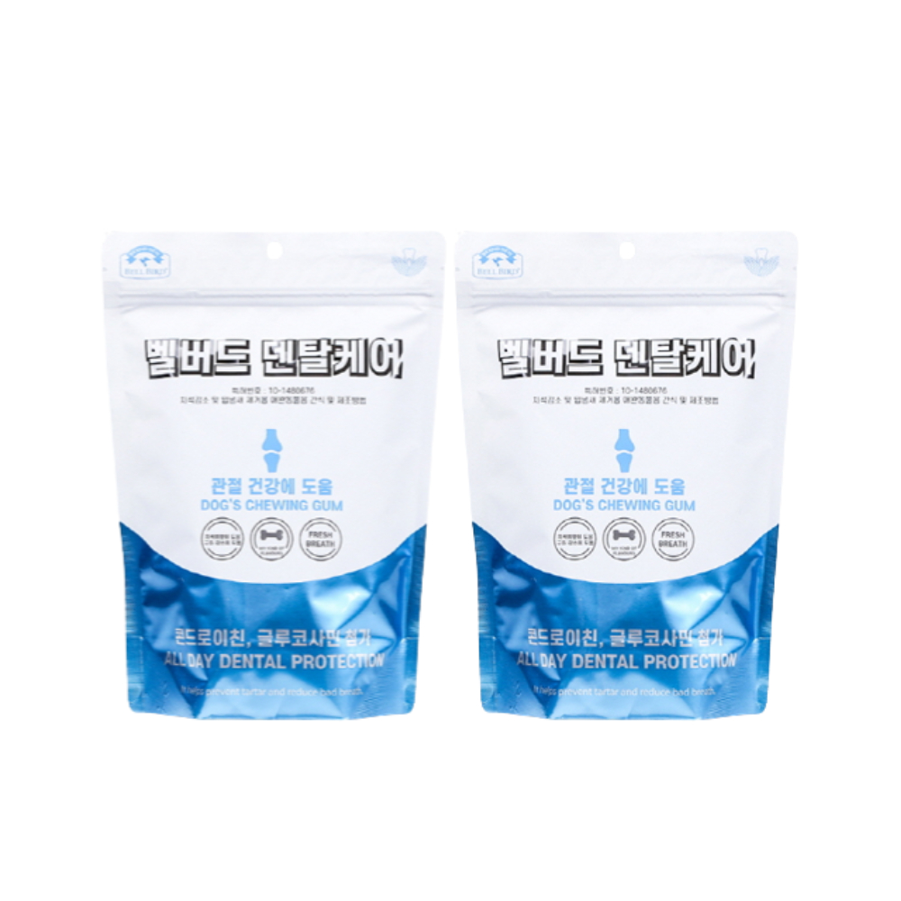치석제거 저 알러지 강아지 덴탈껌 관절건강 1+1 - 상품 이미지