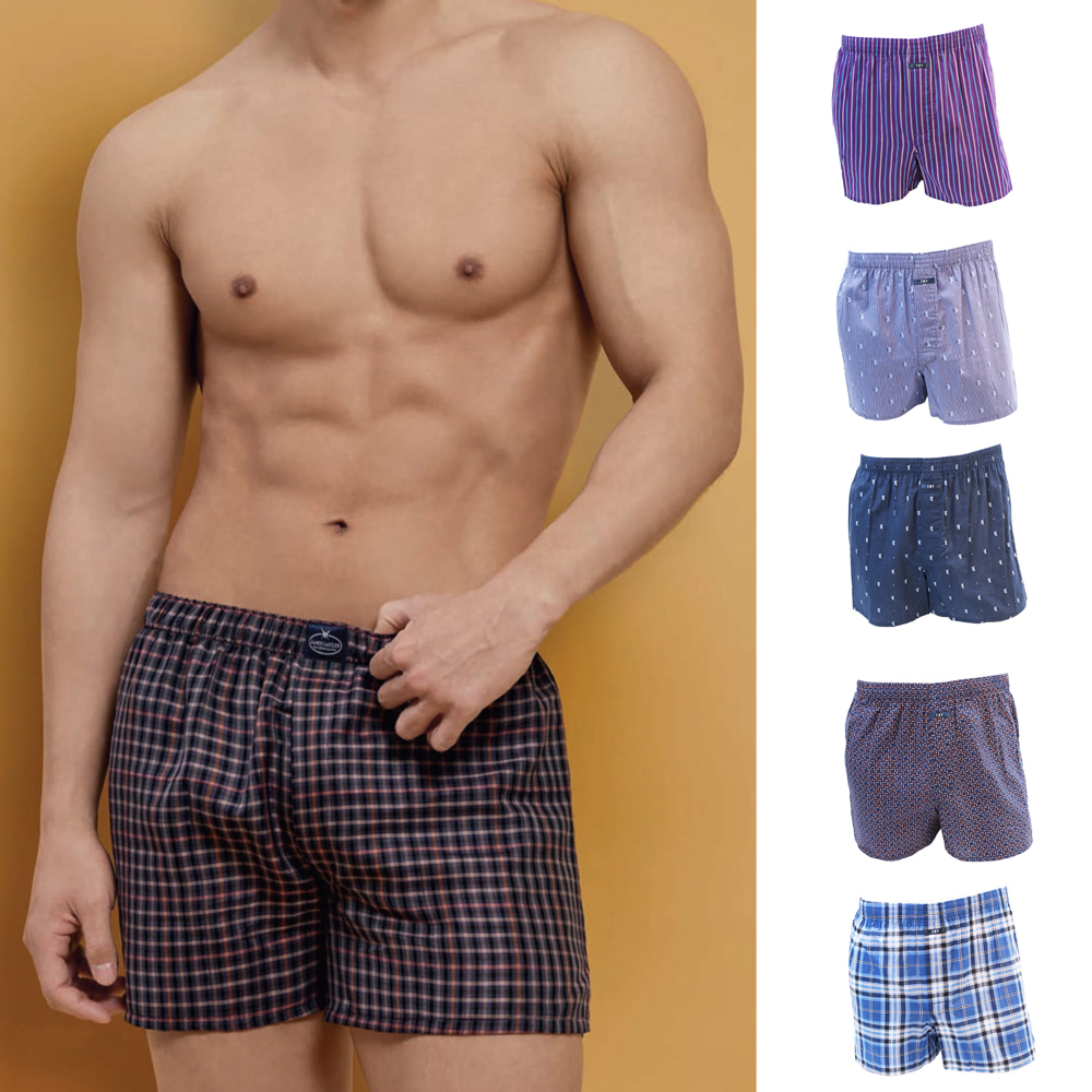 트라이 순면 남자 트렁크 팬티 사각 팬츠 속옷