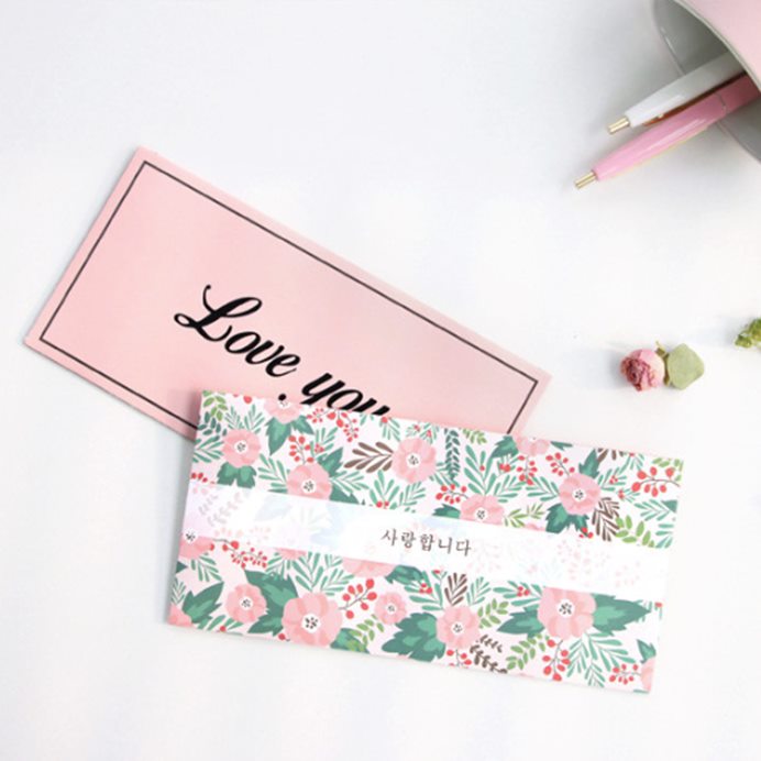 아이코닉 용돈 봉투 6매 사랑 (설날 명절 현금 축하 어버이날 추석 부모님 선물 기프트) 제품 이미지