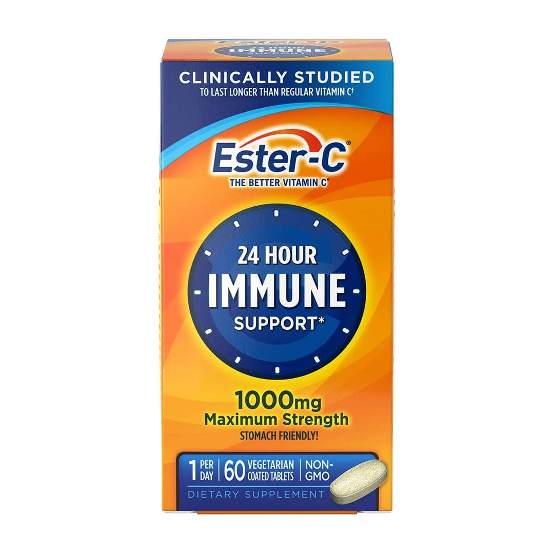 Ester-C 비타민C 1000mg 이뮨 서포트 60정 - 상품 이미지
