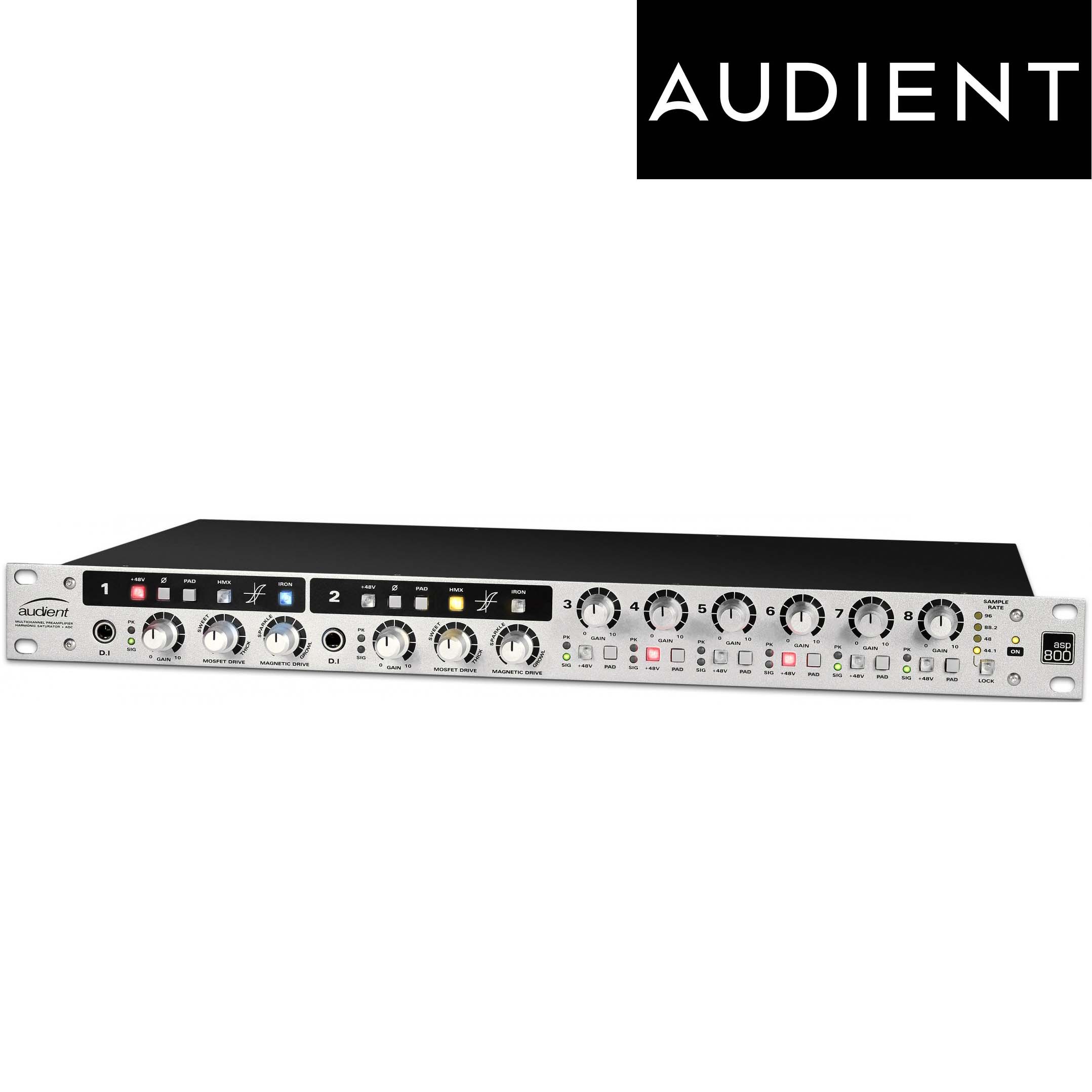 Audient ASP800 오디언트 마이크 프리앰프 8채널