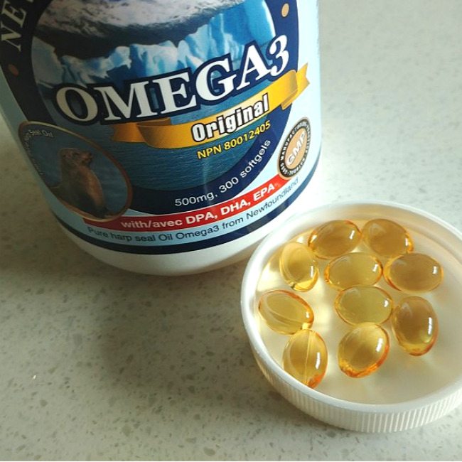 캐나다산 뉴펀랜드 신선한 물개오일 물개 오메가3 500mg 1000mg 300젤 - 상세 이미지 2