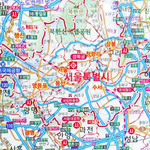 대한민국지도 코팅 - 우리나라 전국 제주도 한국 남한 실사용 후기 | 효과 있을까? - 상품 이미지 2