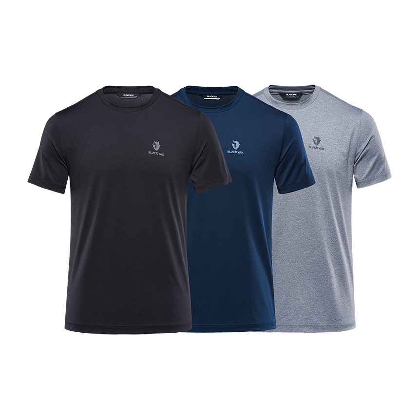 블랙야크 냉감반팔티 등산 아웃도어 라운드티셔츠 3팩 이미지 2