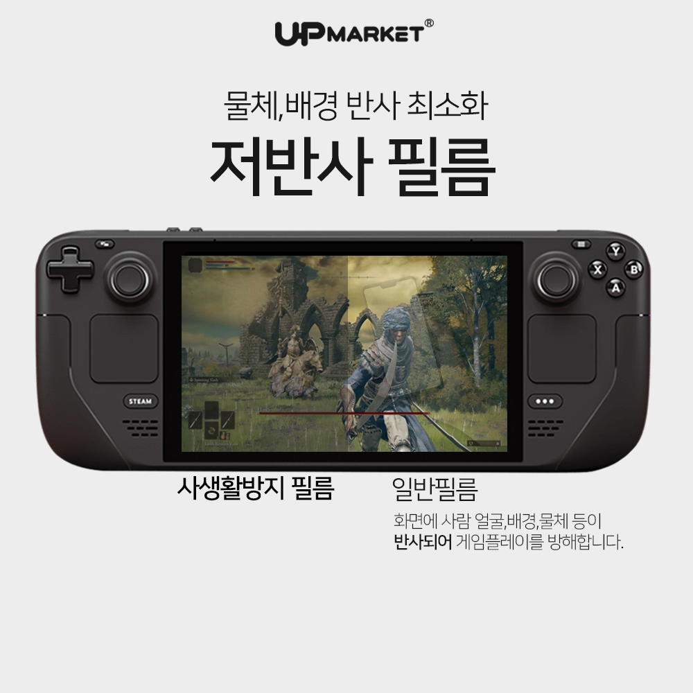스팀덱 OLED 액정보호필름 사생활방지 2매 - 상세 이미지 4