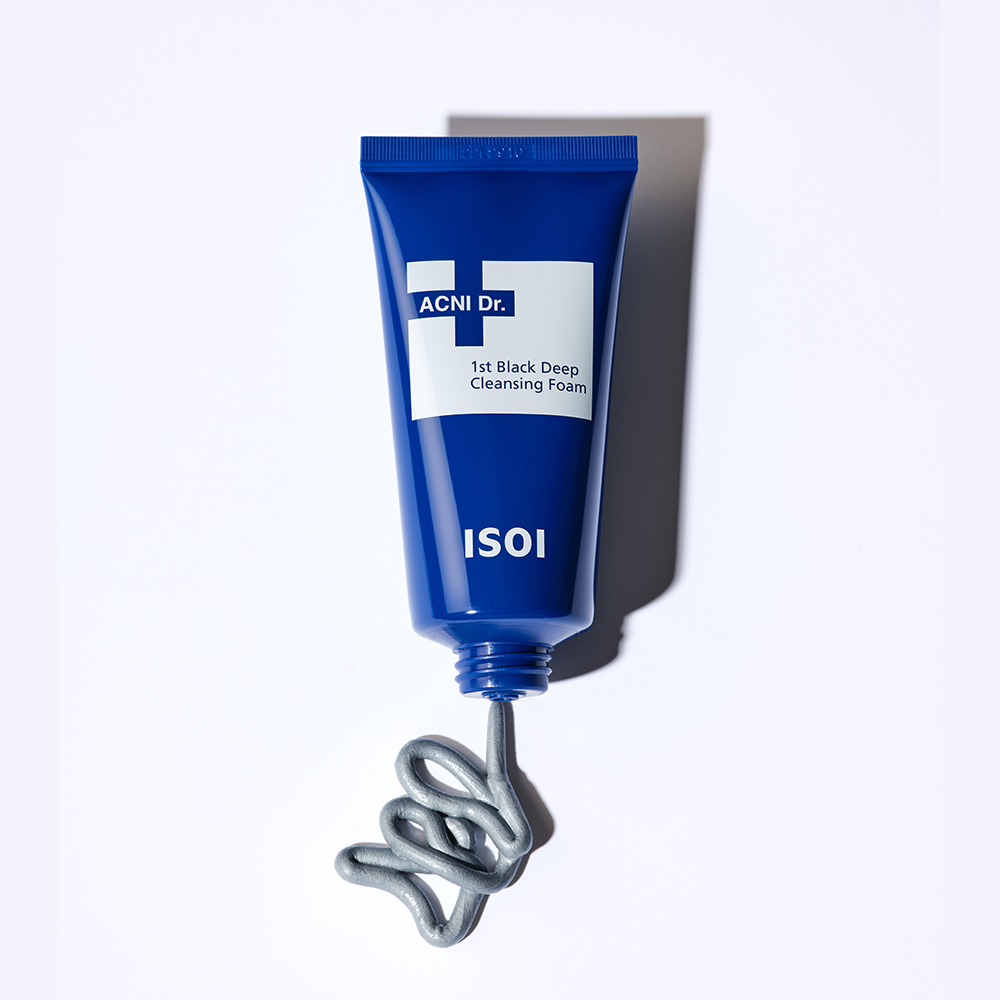 [아이소이] 아크니 닥터 퍼스트 블랙 딥 클렌징폼 75ml, 2개 - 상세 이미지 2