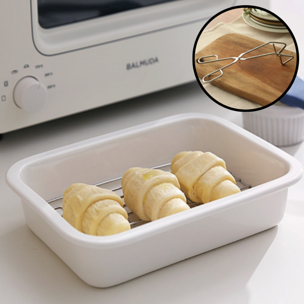 세라믹밧드 트레이세트 오븐 에프 그라탕 라자냐 용기 발뮤다 그릇 S