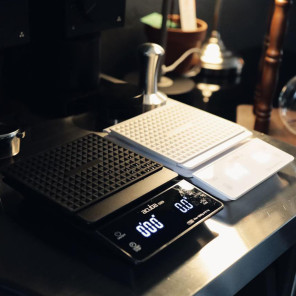 아쿠바 커피저울 CS-5010 블랙 전자 저울 계량 가정용 주방 요리 이유식
