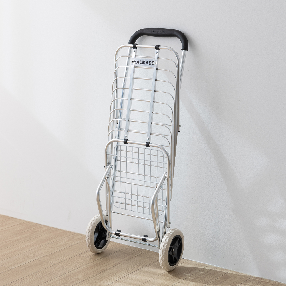 할메이드 접이식 폴딩 핸드카트 시장바구니 캐리어 손수레 쇼핑캐리어 두발이