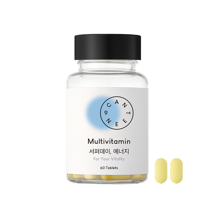 서퍼데이 에너지 30일분(1Bottle) 활력증진 종합비타민비타민B군 8종 마그네슘