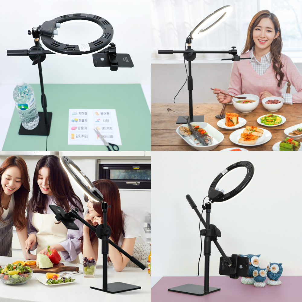 수직 촬영 거치대 탑뷰 촬영용 유튜브 만능샷 거치대 휴대폰 핸드폰 - 상세 이미지 4