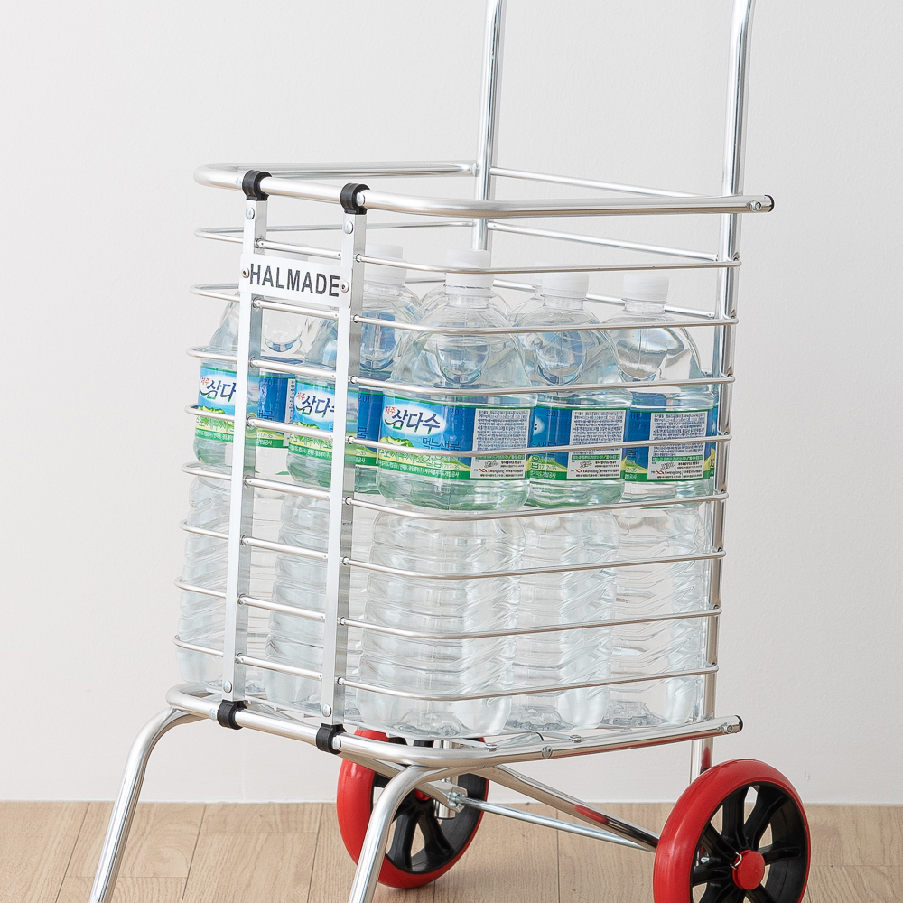 할메이드 접이식 폴딩 핸드카트 시장바구니 캐리어 손수레 쇼핑캐리어 튼튼두발이