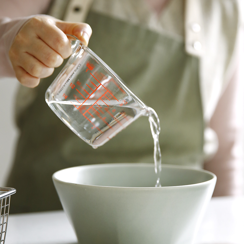 내열 계량컵 이유식 베이킹 제빵 계란찜 비커 500ml 이미지 6