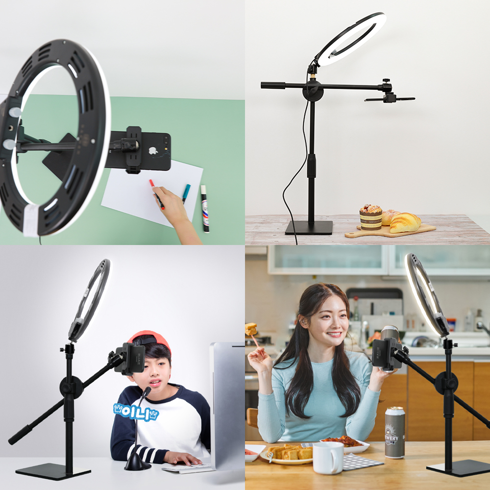 수직 촬영 거치대 탑뷰 촬영용 유튜브 만능샷 거치대 휴대폰 핸드폰 - 상세 이미지 3