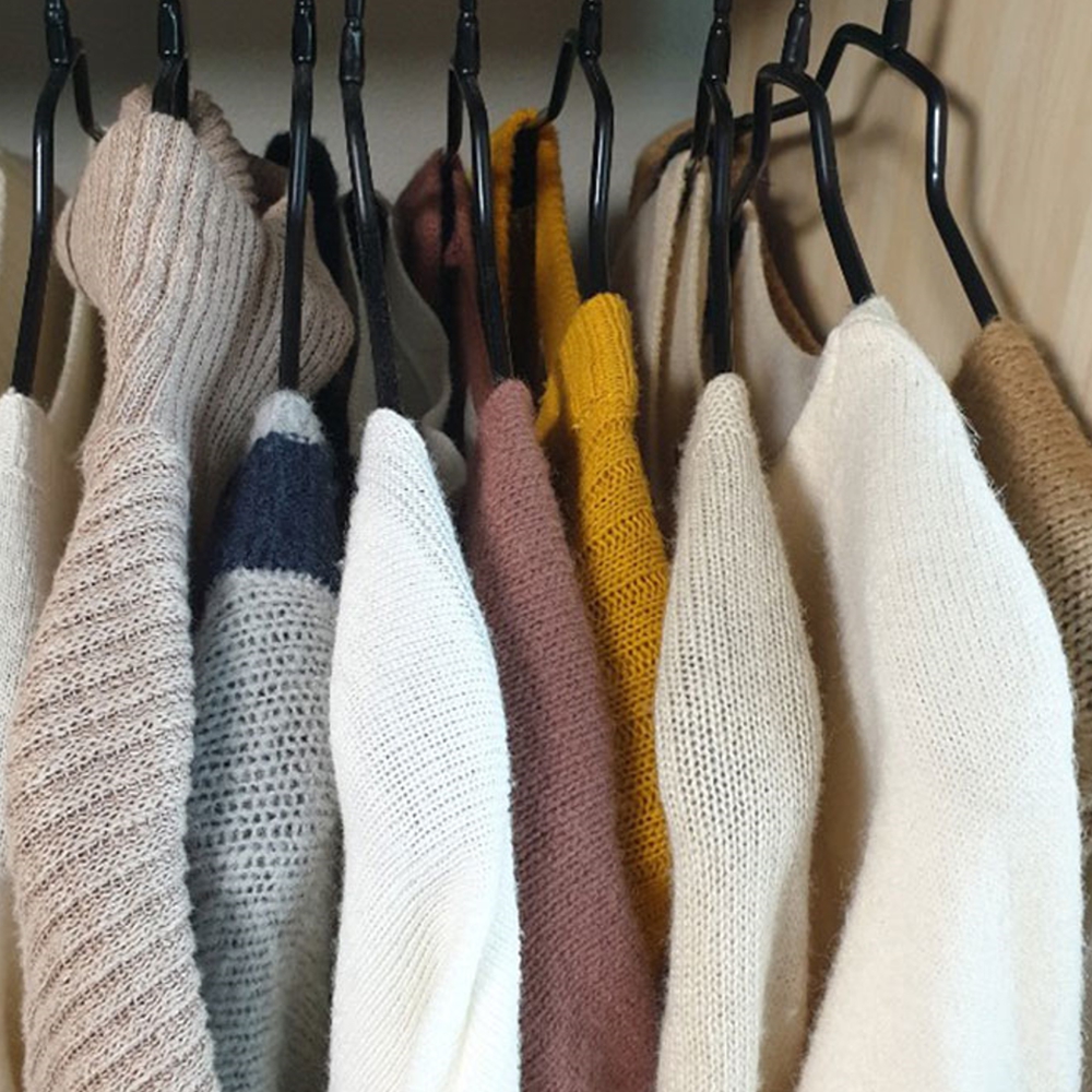 어깨뿔방지옷걸이 5+5 니트 논슬립 옷걸이