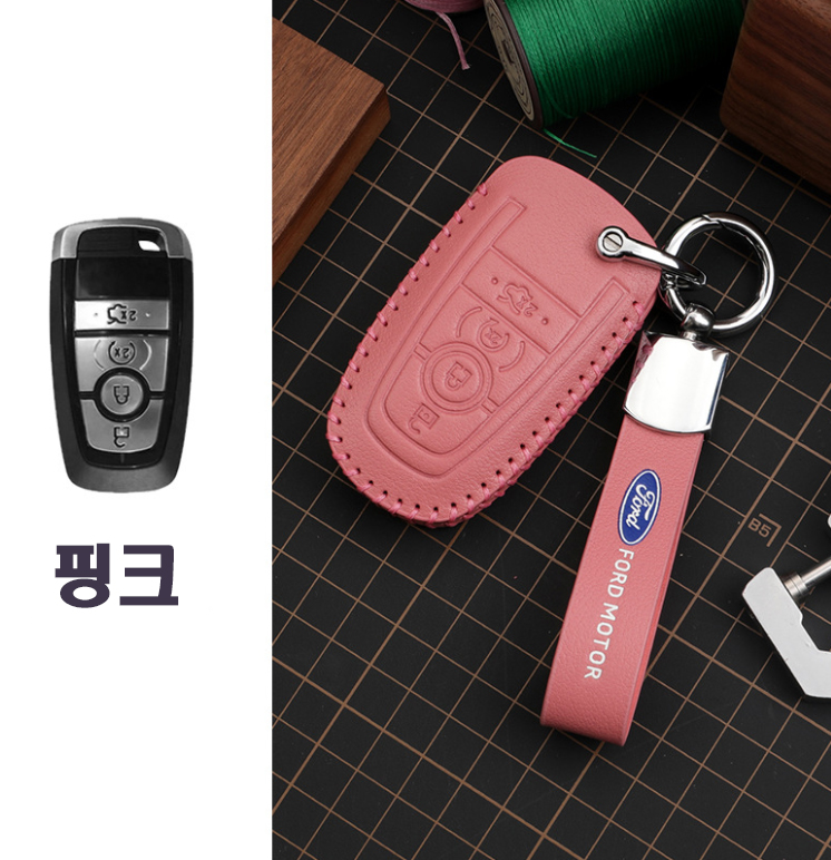 포드 익스플로러 순정형 가죽 키케이스 - 상세 이미지 5