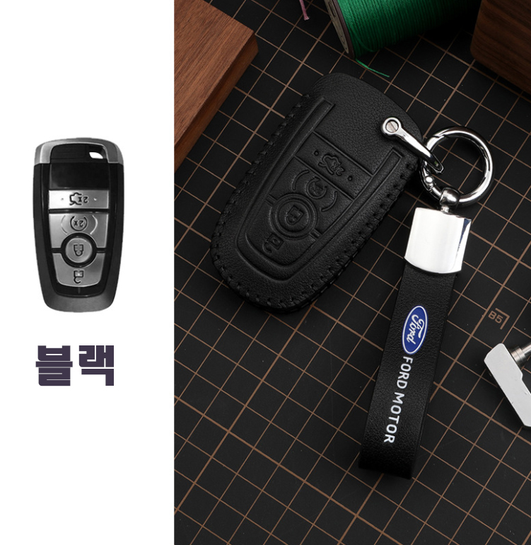 포드 익스플로러 순정형 가죽 키케이스 - 상세 이미지 3