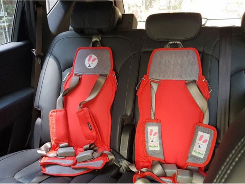 어린이집 통학버스 카시트 안전벨트 유아 유치원 버스 차량 주니어 어린이 2점식 4살~7살