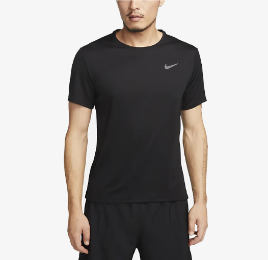 국내매장판 나이키 드라이핏 UV 마일러 숏 슬리브 러닝탑 S3 DV9316-010