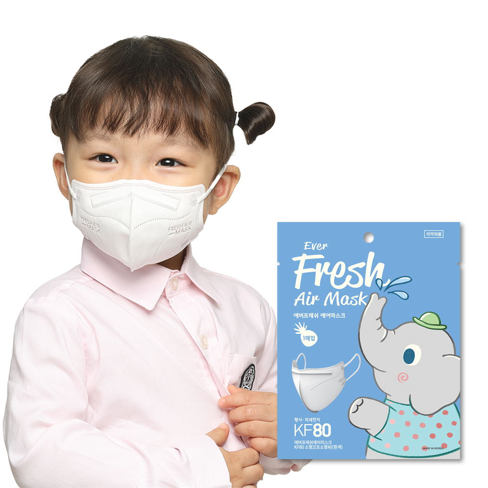 에버프레쉬 KF80 초소형M 에어 마스크 새부리형 50매