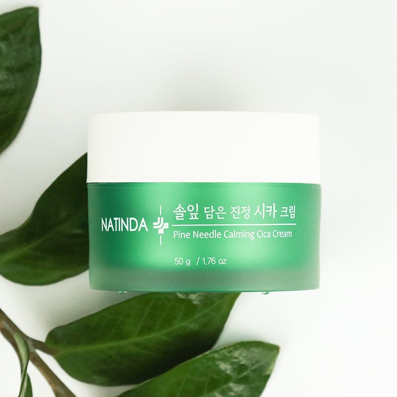나틴다 솔잎 담은 진정 시카크림 50g 예민한 피부 트러블 진정케어 - 상세 이미지 4