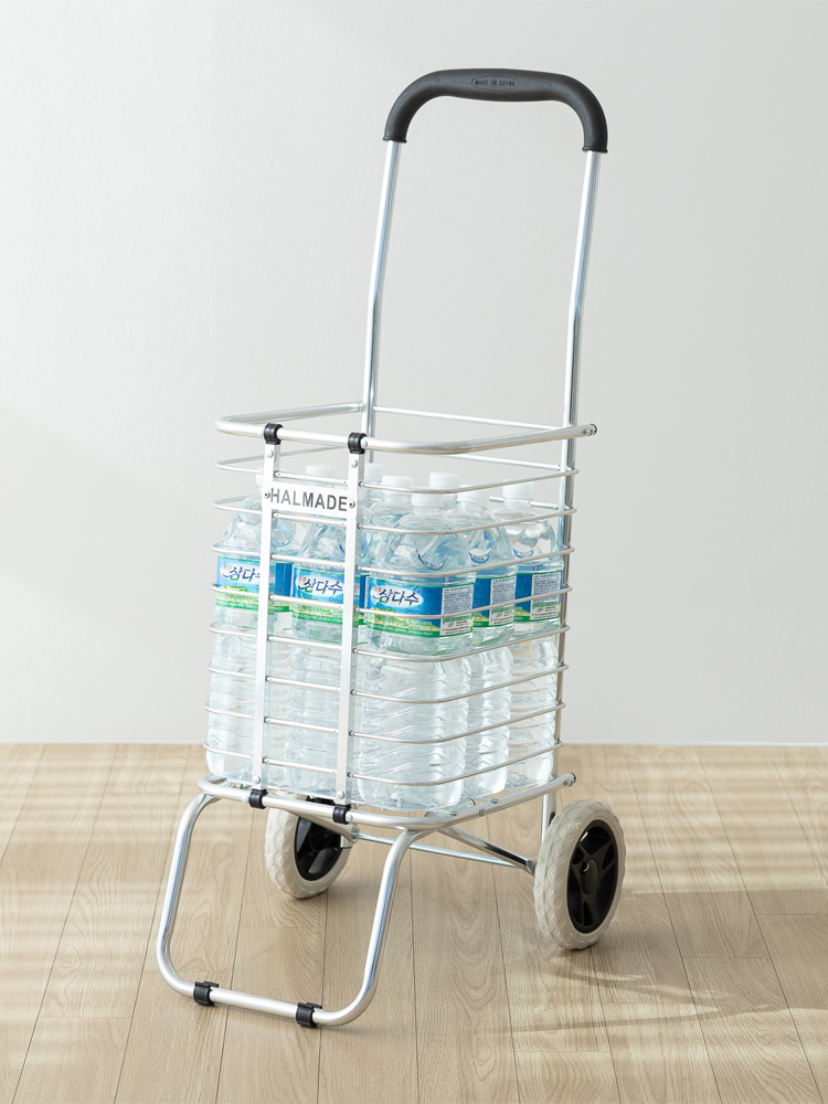 할메이드 접이식 폴딩 핸드카트 시장바구니 캐리어 손수레 쇼핑캐리어 두발이
