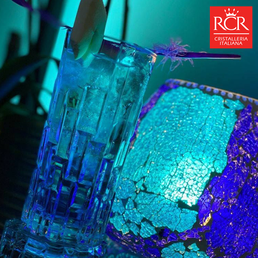 RCR 크리스탈 위스키잔 고급 술잔 선물세트 6P 340ml, 6개, 에트나 하이볼잔