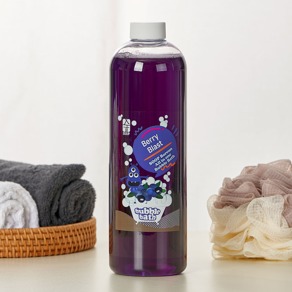 숲바른 버블바스 베리 (1000ml) 거품목욕 아기 입욕제 유아 바디워시
