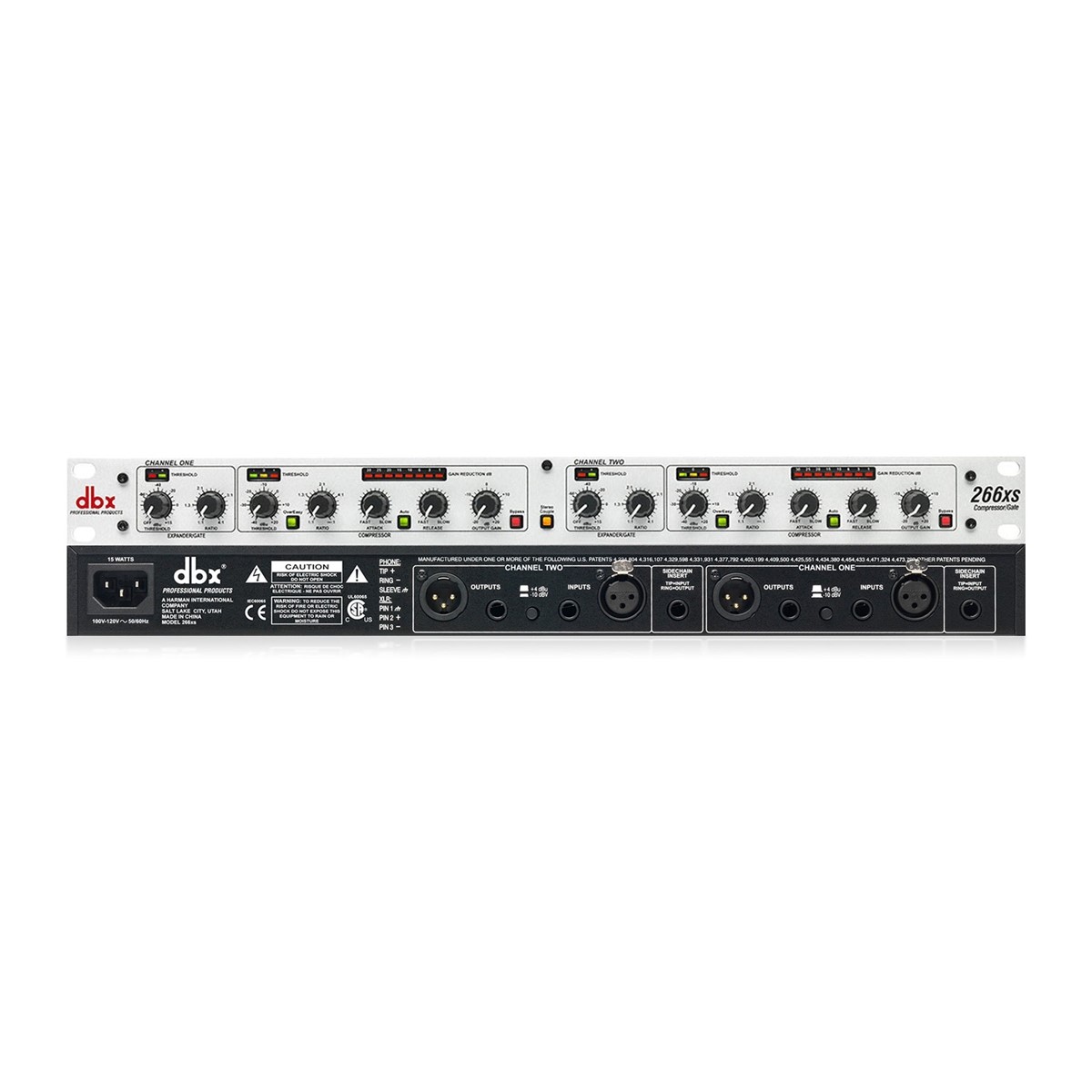 DBX 266xs 2채널 컴프레서 게이트 듀얼 - 상세 이미지 4
