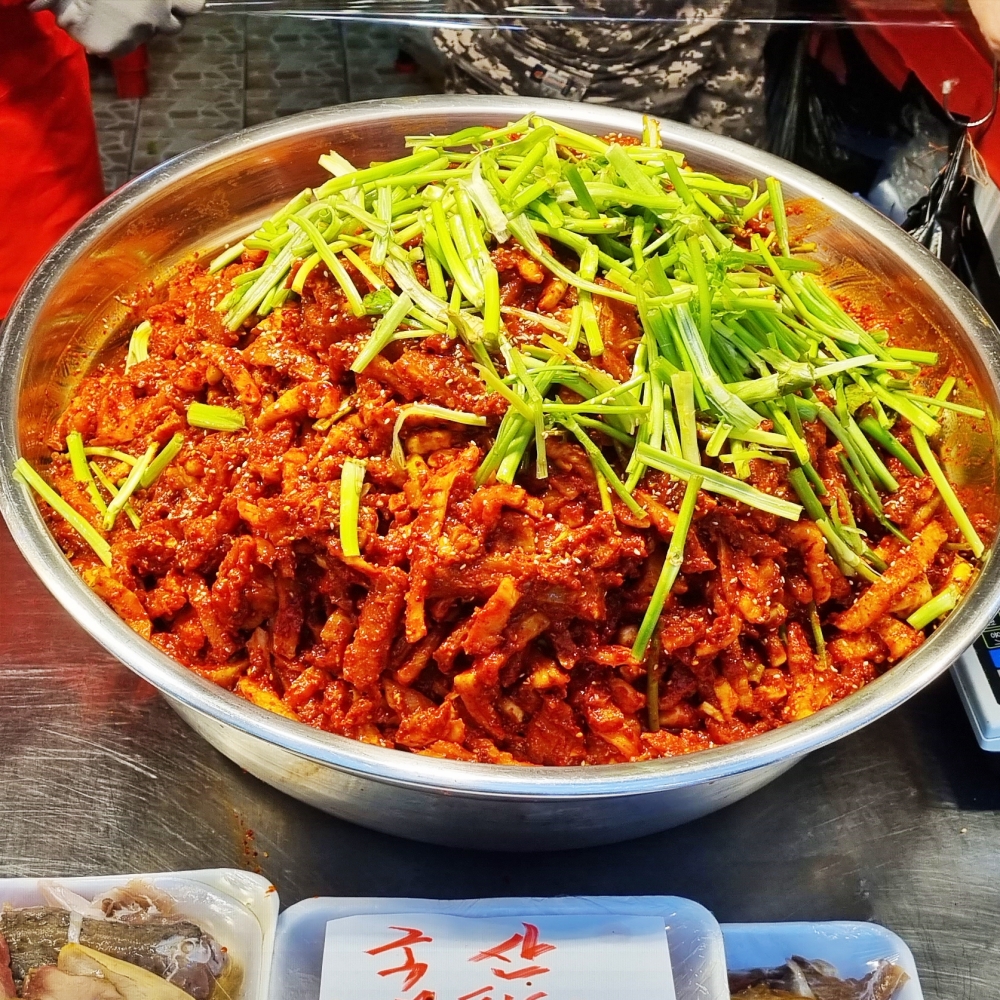 수유시장 명물 금조홍어 가오리회무침 1kg - 상세 이미지 5