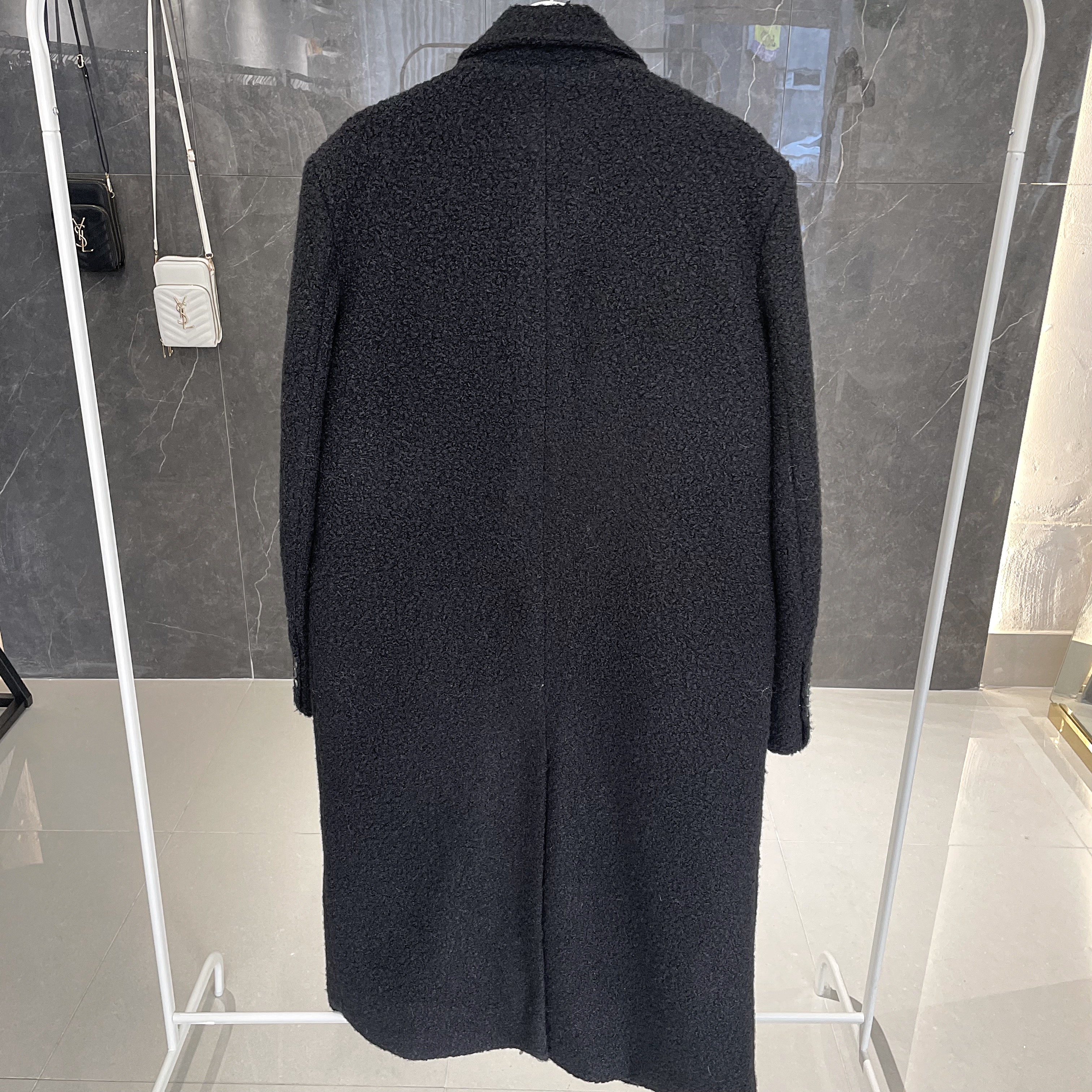 [남녀공용 / 멋쁨 시밀러룩 / 국내생산] 부드러운 푸들 오버핏 울 더블롱코트 2color 상세 이미지 49
